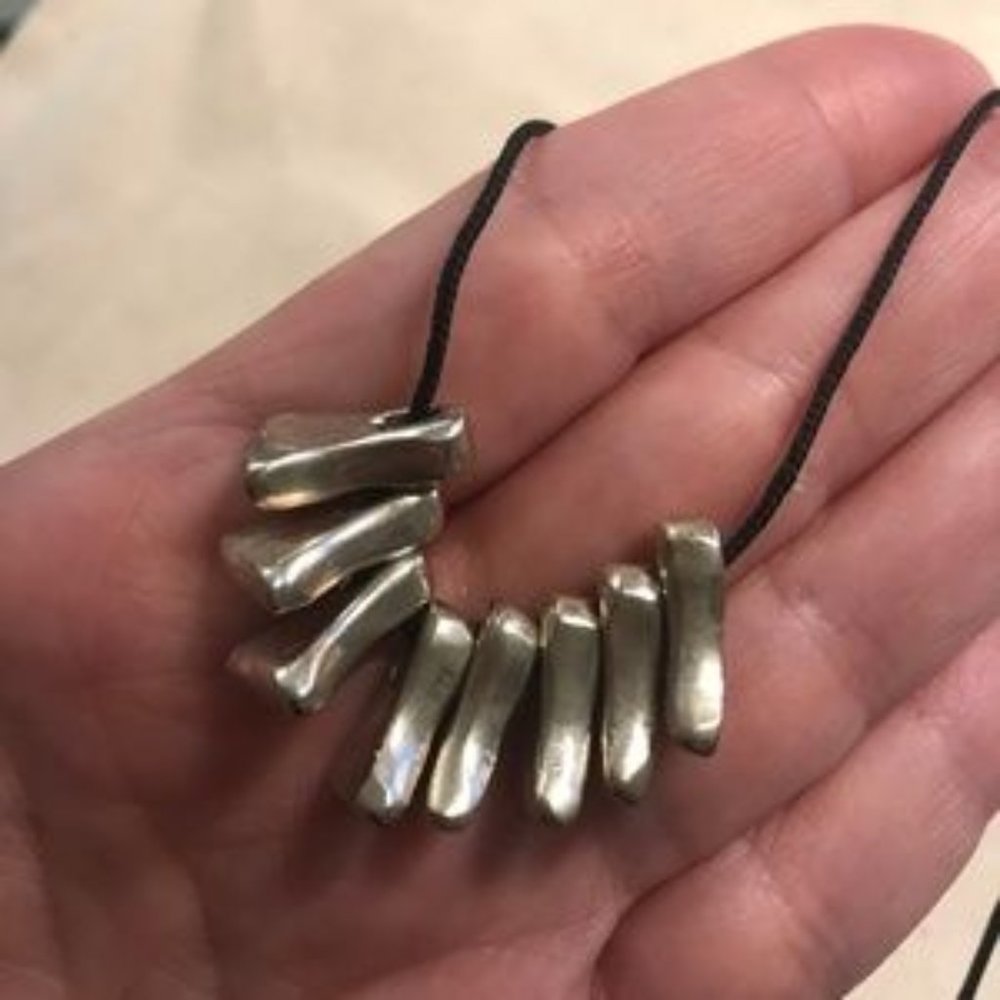 Jill Platner Sterling Silver RARE Studio Necklace!